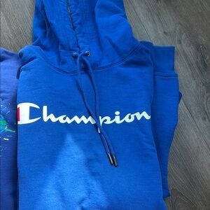 Champion Royal Blue Pullover Hoodie